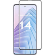 3D tvrzené sklo pro Xiaomi Redmi Note 14 5G, černý rámeček