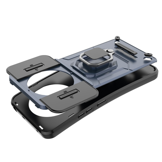Pouzdro pro Realme 14 Pro+ 5G, CamShield Slide, modré