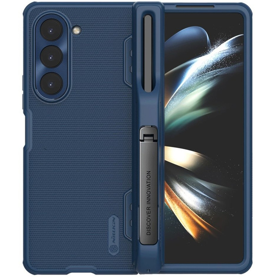 Pouzdro NILLKIN pro Samsung Galaxy ZFold5 5G, Super Frosted Shield Case, modré