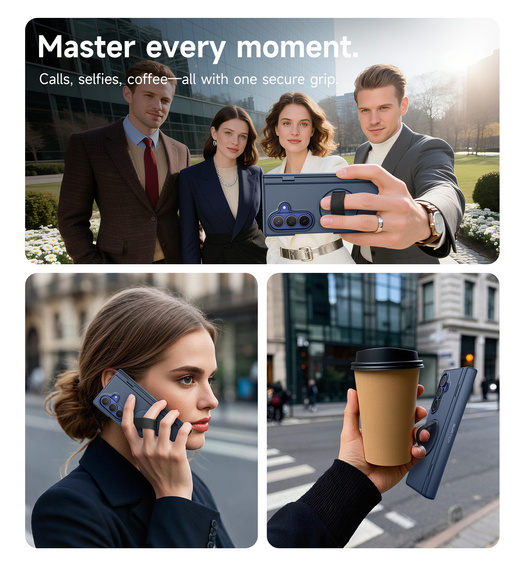 Pouzdro Suritch s 360° stojánkem a integrovaným krytem displeje pro Samsung Galaxy Z Fold7