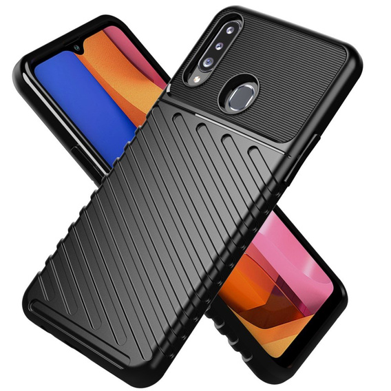 Pouzdro pro Samsung Galaxy A20S, Thunder, černé