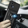 Pouzdro pro Motorola Moto G24 / G24 Power / G04, CamShield Slide, černé