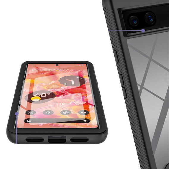 Pouzdro pro Google Pixel 7, Shockproof, s fólií, černé
