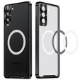Ochranné pouzdro na fotoaparát pro Samsung Galaxy S21 FE 5G, CamShield MagSafe, transparentní / černé
