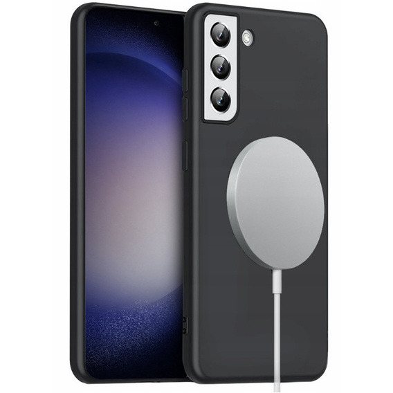 Pouzdro pro Samsung Galaxy S23 Plus, Silicone MagSafe, černé