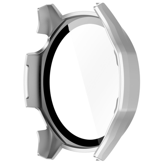 Pouzdro 2v1 + tvrzené sklo pro Huawei Watch GT 5 46mm, průhledné