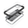 Pouzdro pro iPhone 12/12 Pro, Shockproof, s fólií, černé