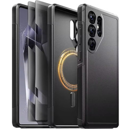 Pouzdro pro Samsung Galaxy S25 Ultra, Tongate MECH Series Clip, černé