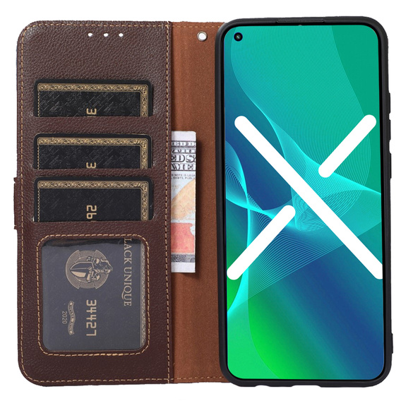 Flipové pouzdro pro Samsung Galaxy S22+ Plus 5G, KHAZNEH RFID, modré