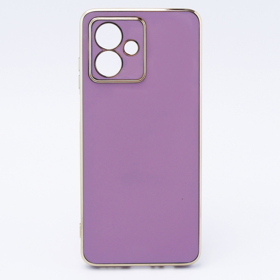 Pouzdro pro Motorola Moto G54 5G, Glamour CamShield, fialové