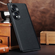 Kožené pouzdro pro Honor 70 5G, leather hybrid, černé