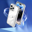 Pouzdro pro iPhone 14 Pro, Shockproof, s fólií, průhledné