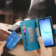 Flipové pouzdro Wallet Zipper Pocket pro Samsung Galaxy A17 5G, Wallet Zipper Pocket, modré