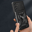 Pouzdro pro Samsung Galaxy A14 4G/5G, CamShield Slide, černé