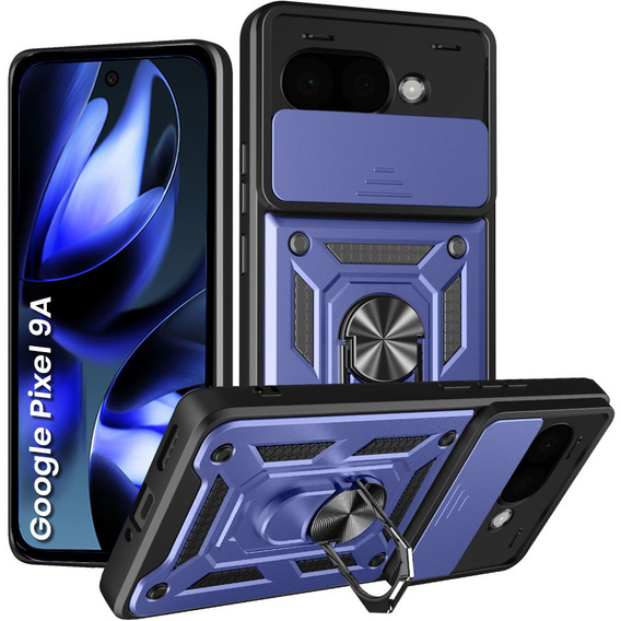 Pouzdro pro Google Pixel 9A, CamShield Slide, modré