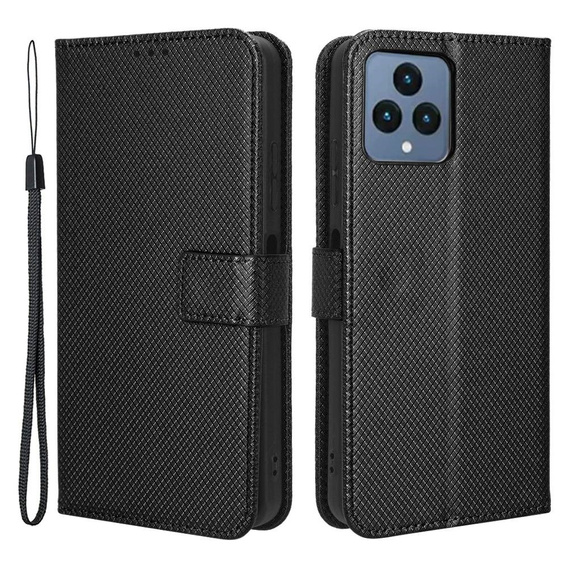 Klopové pouzdro pro T Phone 5G, Wallet Magnet, černé