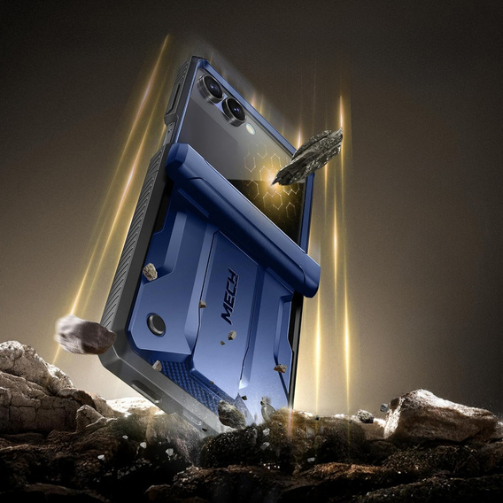 Pouzdro Tongate MECH s MagSafe pro Samsung Galaxy Z Flip7 FE / Z Flip6, zelené