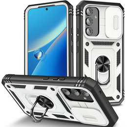 Pouzdro pro Samsung Galaxy A54 5G, CamShield Slide, bílé / černé