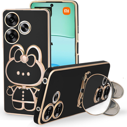 Pouzdro pro Xiaomi Redmi 13, Bunny, černé