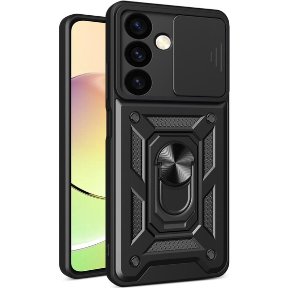 Pouzdro pro Samsung Galaxy S24+ Plus, CamShield Slide, černé