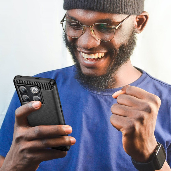 Pouzdro pro OnePlus 10T 5G, Carbon, černé