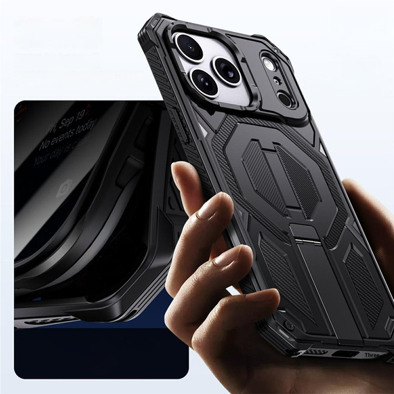 Ochranné pouzdro s podstavcem kompatibilní s MagSafe pro iPhone 17 Pro Max