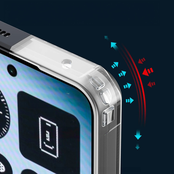 Pouzdro pro Nothing Phone 3 5G, AntiDrop Hybrid, černé
