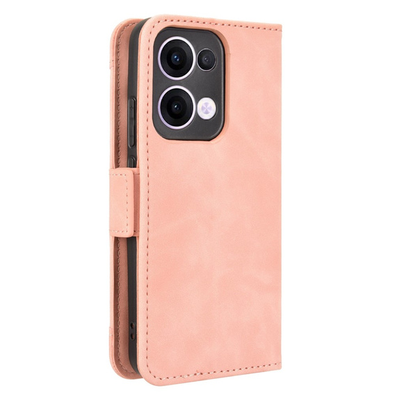 Klopové pouzdro pro Oppo Reno 13, Card Slot, růžové