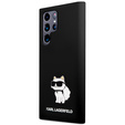 Karl Lagerfeld Silicone Choupette pro Samsung Galaxy S24 Ultra