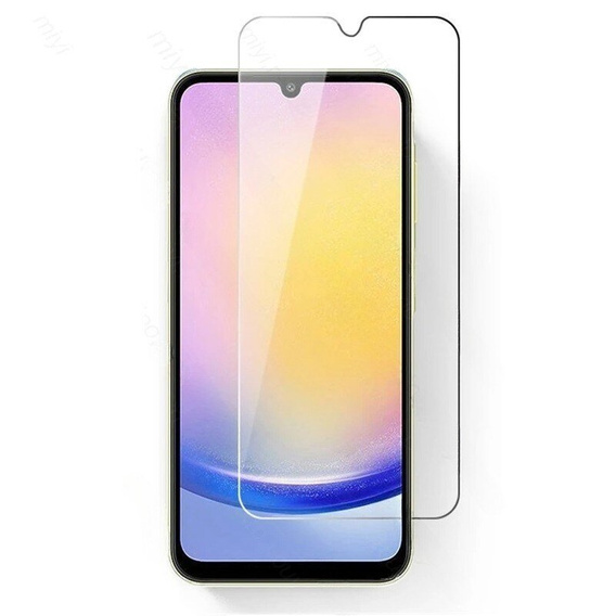 Pouzdro pro Samsung Galaxy A25 5G, Fusion Hybrid, transparentní + 9H sklo 