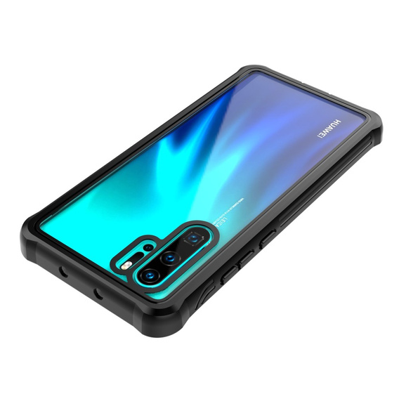 Pouzdro pro Huawei P30 Pro, Shockproof, s fólií, černé