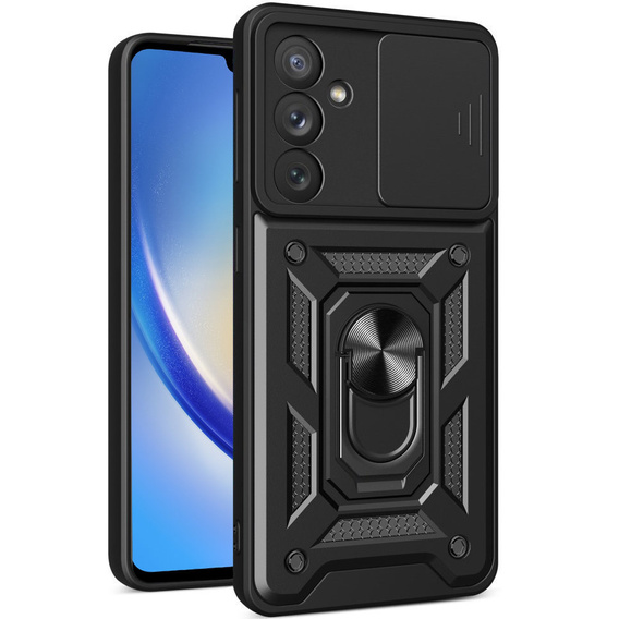 Pouzdro pro Samsung Galaxy M34, CamShield Slide, černé