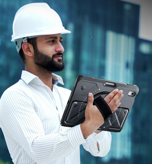 Dexnor 360° pouzdro s popruhem a držákem stylusu pro iPad 11" 2025 A16 (11. generace) / iPad 10,9" 2022 (10. generace)