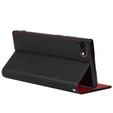 Kožené pouzdro pro iPhone 7/8/SE 2020/SE 2022, ERBORD Grain Leather, černé