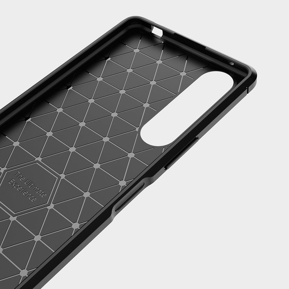 Pouzdro pro Sony Xperia 1 II, Carbon, černé