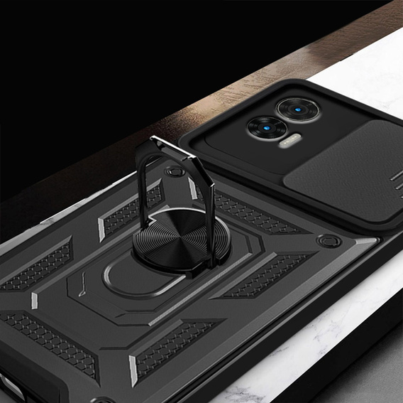 Pouzdro pro Motorola Edge 30 Neo 5G, CamShield Slide, černé