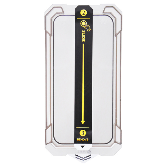 2x tvrzené sklo pro iPhone 16e / 14 / 13 / 13 Pro, ERBORD Easy App Full Screen Protector