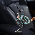 Pouzdro pro Realme GT 7 / 7T, s magnetickou fólií, transparentní / černé