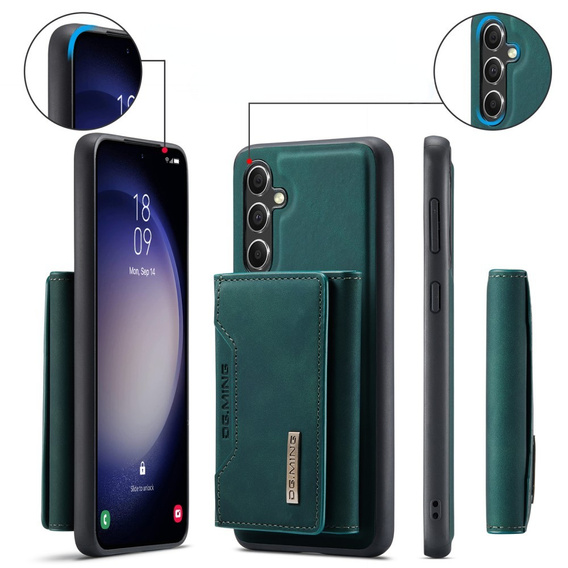 Pouzdro pro Samsung Galaxy A56 5G, DG.MING 2in1, zelené