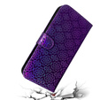Klopové pouzdro pro Oppo A17, Wallet mandala, fialové