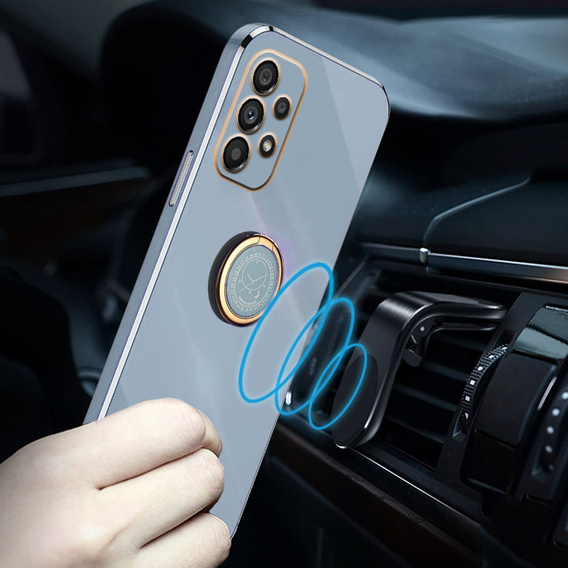 Pouzdro pro Samsung Galaxy A53 5G, Electro Ring, modré