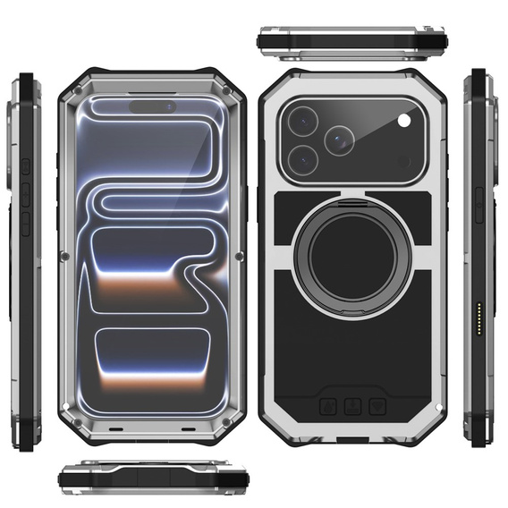 Pouzdro R-JUST s MagSafe a stojánkem pro iPhone 17 Pro Max