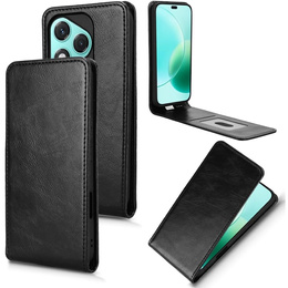 Klopové pouzdro pro Honor 400 Lite, Flip, černé