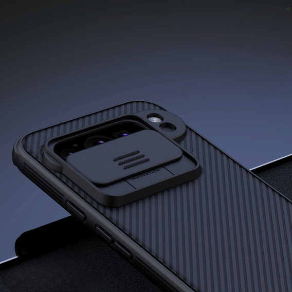 Pouzdro pro Google Pixel 9/9 Pro, obrněné Nillkin, CamShield Pro, černé