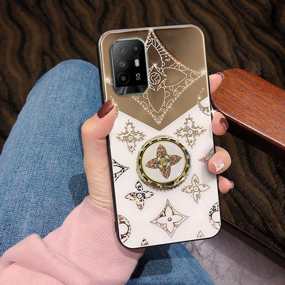 Fashion Pouzdro pro Oppo Reno5 Z / A94 / A95 5G, růžové