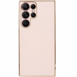 Pouzdro pro Samsung Galaxy S24 Ultra, Glamour CamShield, růžové