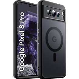 Pouzdro pro Google Pixel 8 Pro, pro MagSafe, ERBORD Matt Case, černý