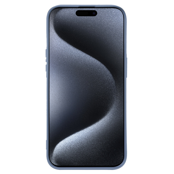 Pouzdro pro iPhone 15 Pro, Silicone Lite, levandulové