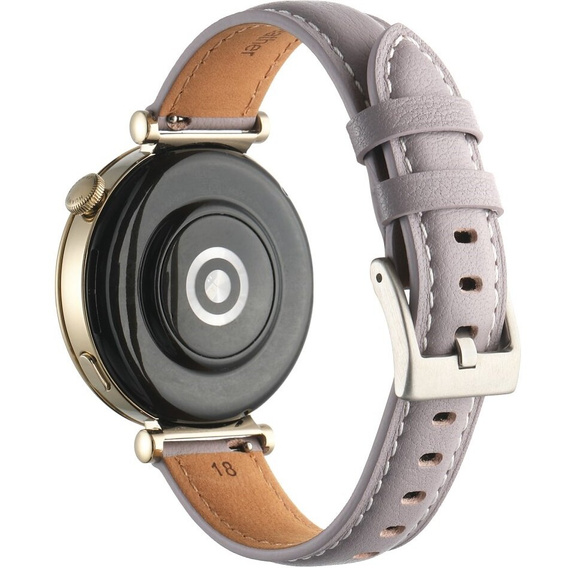 Řemínek z přírodní kůže pro hodinky s šířkou uchycení 18 mm
