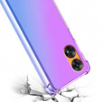Pouzdro pro Oppo Reno8 T, Gradient Dropproof, Fialová / modrá
